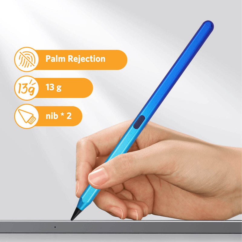  [AUSTRALIA] - Active Stylus Pen for Apple iPad Pro 5th/4th/3rd Generation 12.9/11, iPad Air 4th/3rd Generation, iPad 9th/8th/7th/6th Generation, iPad Mini 6/5 Compatible with Apple iPads 2018-2021 [Tilt Creative] Breathing Crystal