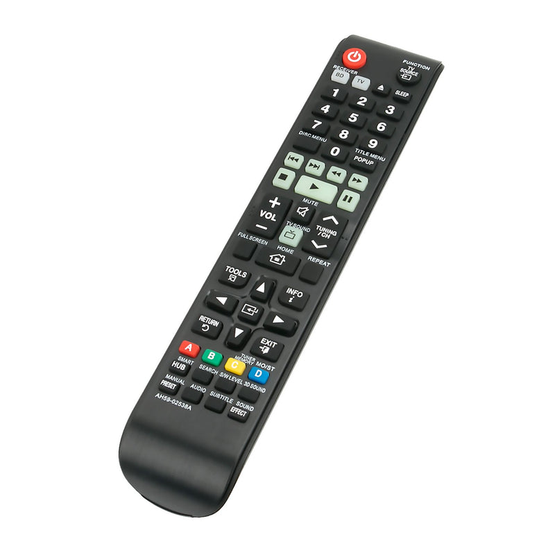 New AH59-02538A Replace Remote Control fit for Samsung HT-F5500 HT-F5500K HT-F5500W HT-F5502K HT-F5530 HT-F5530HK HT-F5530K HT-F5550 HT-F5550HK HT-F6530 Home Theater System Blu-Ray DVD Player - LeoForward Australia