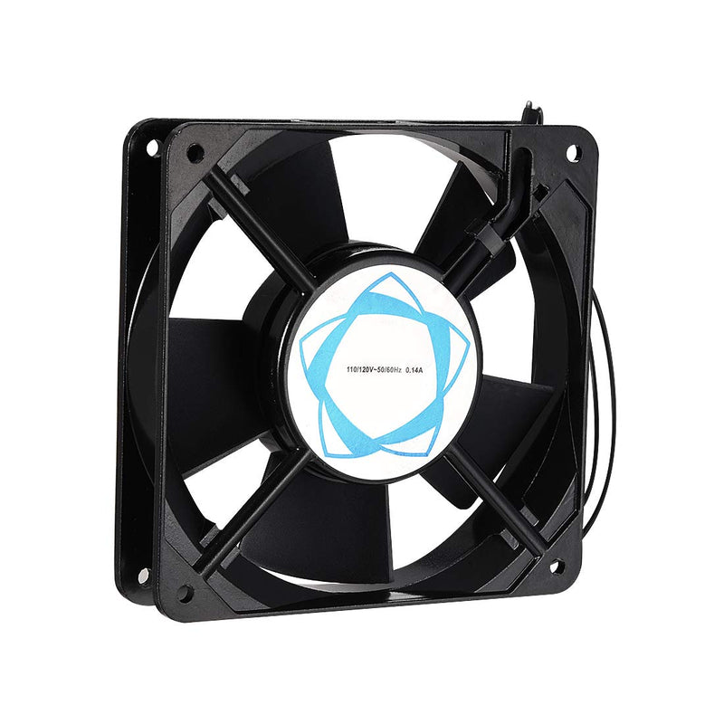  [AUSTRALIA] - uxcell Cooling Fan 120mm x 120mm x 25mm SF12025AT AC 110/120V 0.14A Long Life Sleeve Bearings