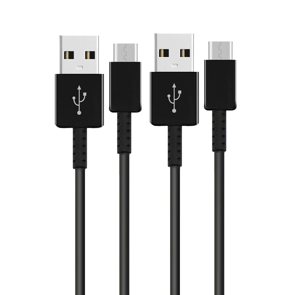  [AUSTRALIA] - Genuine 2 Pack USB-C to USB A Charging Cable, Type C to Type A Sync Data Transfer Charger Power Cable Cord Compatible with Samsung Galaxy Note 8/S8/S8+/S9/S9 Plus (Black)
