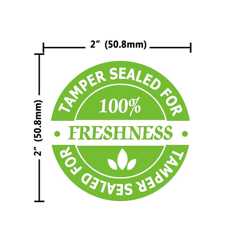 Food Delivery Tamper Evident Stickers,Sealed for Freshness Labels,2 Inch Round Sticker for Take Out - LeoForward Australia