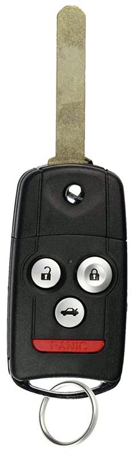  [AUSTRALIA] - KeylessOption Keyless Entry Remote Fob Ignition Car Flip Key for Acura TL, TSX MLBHLIK-1T 1x