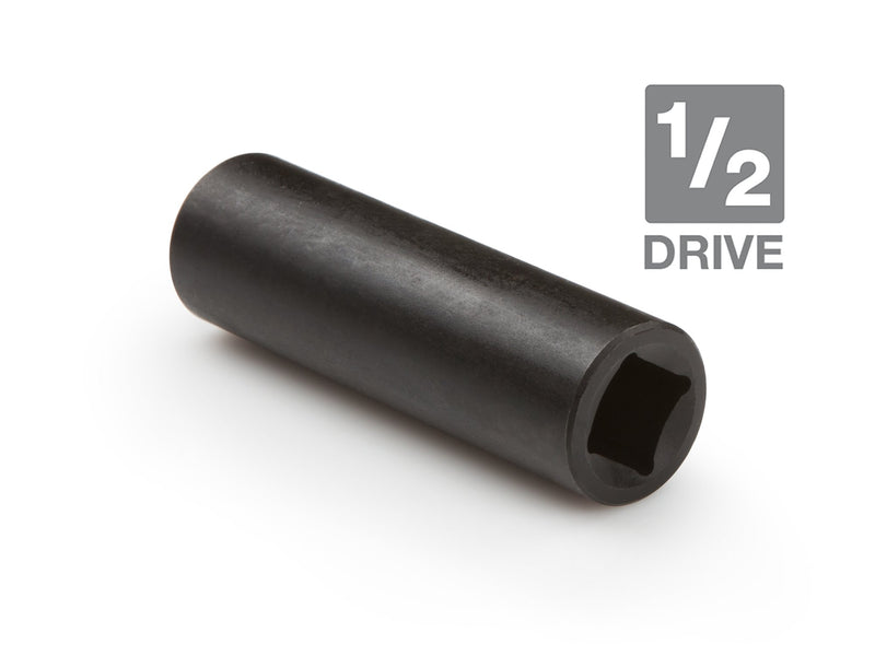  [AUSTRALIA] - TEKTON 47806 1/2-Inch Drive by 15 mm Deep Impact Socket, Cr-V, 6-Point