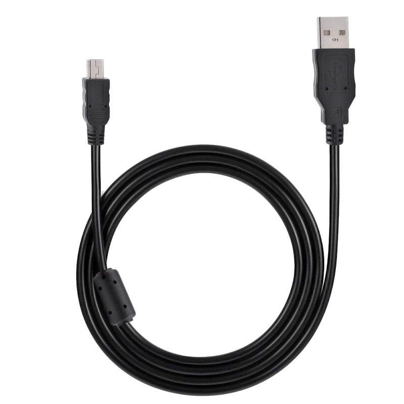  [AUSTRALIA] - Xivip UC-E15 USB Cable,3.3 ft USB Charger Data Cable,USB Mini-B Universal Digital Camera Data Transfer Cord Charger Cable Compatible with Digital Camera SLR DSLR D600 D7000 D3S D3000 D3X D90 D700 D60 3.3FT/1M