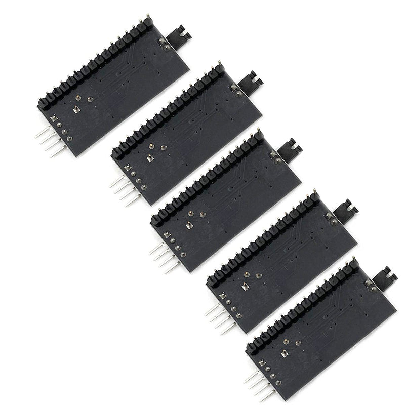  [AUSTRALIA] - KIRO&SEEU 5pcs 1602 LCD 2004 20x4 i2c LCD Display Adapter IIC//TWI/SPI/I2C Serial Interface Module Shield Compatible with Arduino UNO R3 MEGA2560