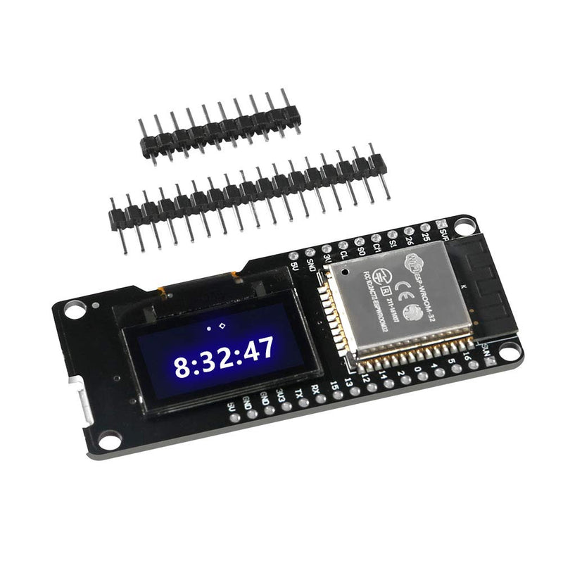  [AUSTRALIA] - MELIFE 0.96" OLED ESP-WROOM-32 for ESP32 Display 2.4GHz WiFi Bluetooth Dual Mode Development Board Display for Arduino Wemos AP STA
