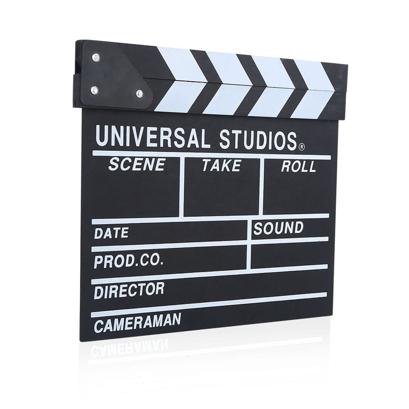  [AUSTRALIA] - Movie Film Clap Board Clapper Board Wooden Film Movie Clapboard Accessory TV Movie Clapper Board Film Cut Prop