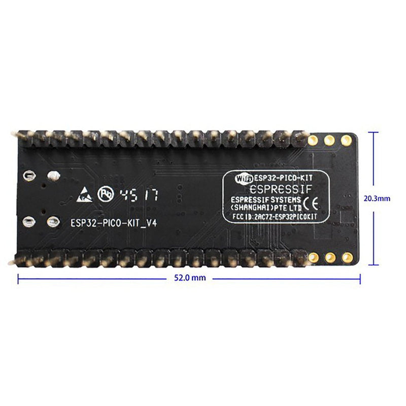  [AUSTRALIA] - DIYmall ESP32-PICO-KIT V4.1 Mini Development Board ESP32 ESP-32 WiFi Module with Male Pin Header