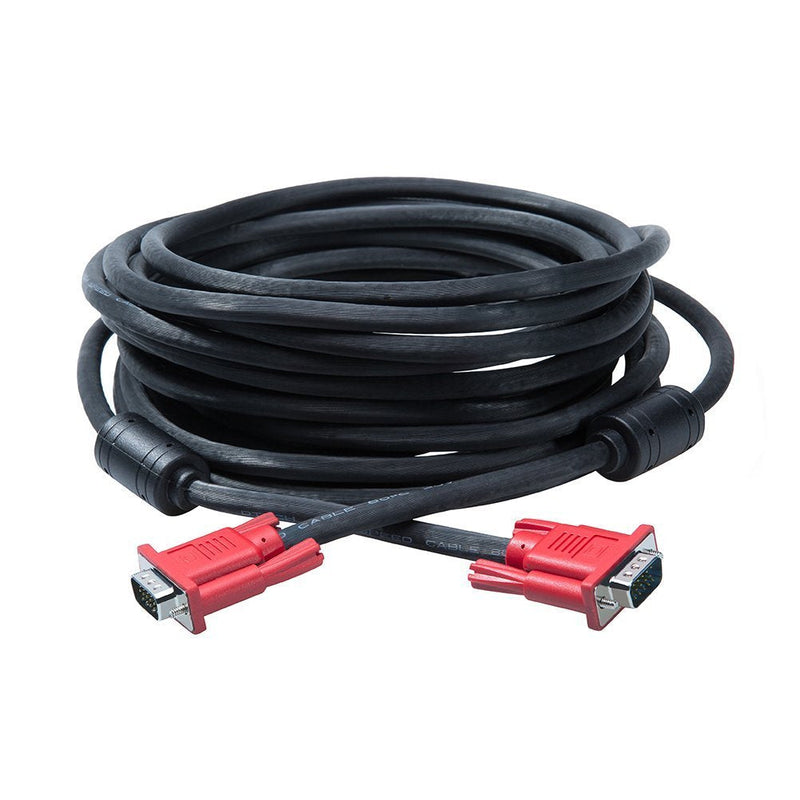  [AUSTRALIA] - DTECH Full HD 1080P Computer Monitor VGA Cable 10 Feet with Dual Ferrite Cores Standard 15 Pin Male to Male VGA Wire 10ft