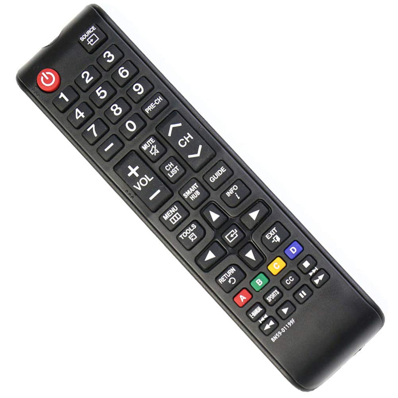 New BN59-01199F Replace Remote fit for Samsung TV ED LCD HDTV UN32J525DAFXZA UN32J4500AF UN43JU640DF UN60J6200AF UN60J620DAF UN60JU6400F UN60JU6400FXZAL UN60J6200AFXZA UN60J620DAFXZA - LeoForward Australia