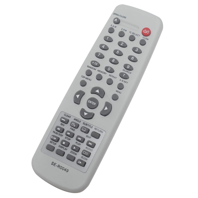 SE-R0049 Replace Remote Control fit for Toshiba DVD Video Player SD-110EB SD-110EE SD-110EL SD120 SD-1700 SD-1700U SD-1750 SD-1800 SD-1800U SD220 SD-2700 SD-2710 SD-2710U SD-2800 SD-310V SD-310VU - LeoForward Australia