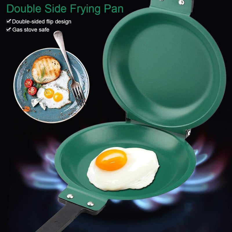  [AUSTRALIA] - Enrilior Pancake Pan,Double Side Non-stick Ceramic Coating Flip Frying Maker Household Kitchen Cookware