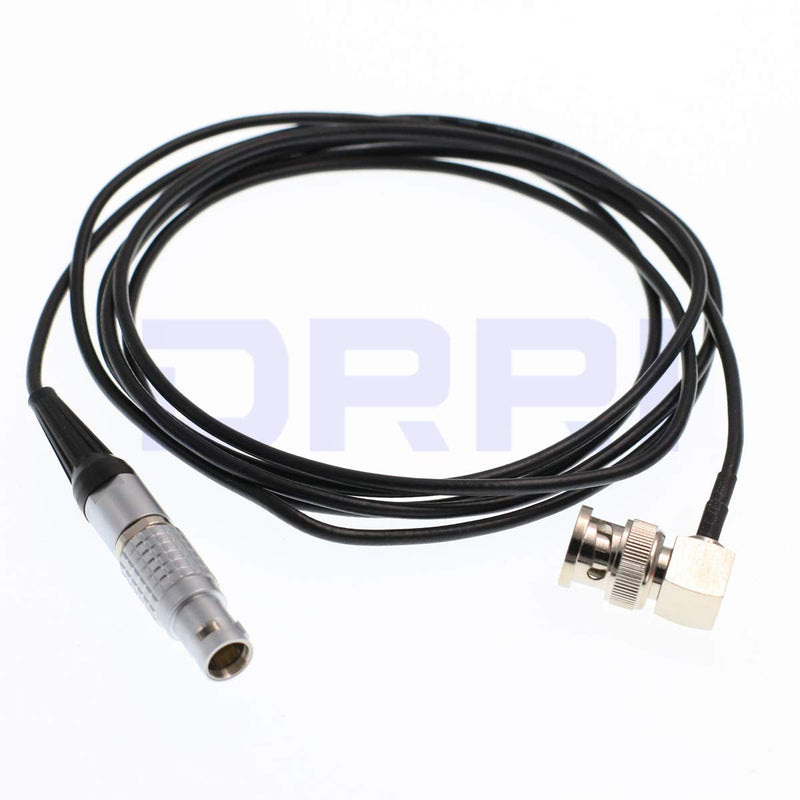  [AUSTRALIA] - DRRI Nor1438 BNC to 7 Pin Male 1B Signal Cable (Right Angle BNC Cable) Right angle BNC cable