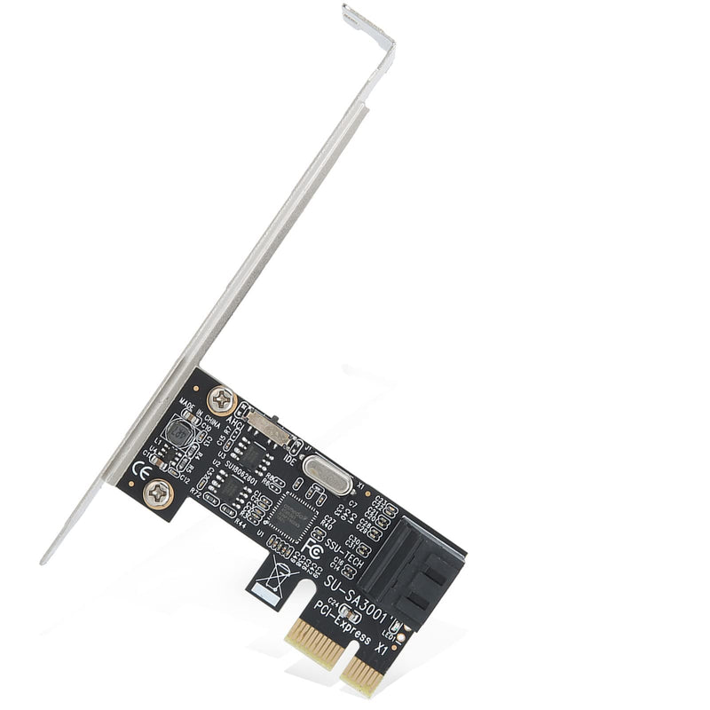  [AUSTRALIA] - PCI-E to SATA3.0 Expansion Card, PCI-E SATA 3.0 Controller Card, PCIe Expansion Card Pcie to Sata 3.0 Convert Interface for SSD Boot System Riser Controller for PC, 2 SATA3.0 Port