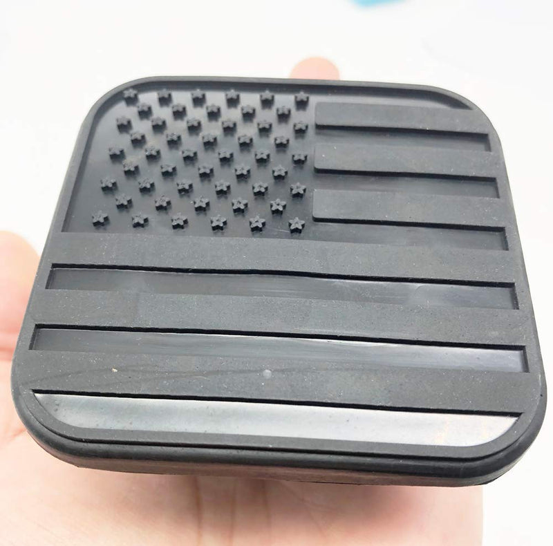  [AUSTRALIA] - Interesting car US Flag Logo Trailer Hitch Tube Cover Plug Cap,Rubber Receiver Tube Hitch Plug,Trailer Hitch Cover US Flag Receiver Tube Hitch Plug