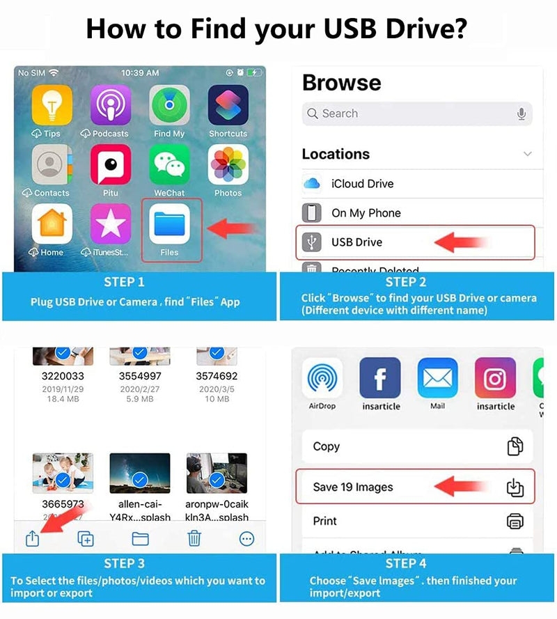  [AUSTRALIA] - Apple Lightning to SD Card Camera Reader, Trail Camera Viewer SD Memory Card Adapter for iPhone 14/13/12/11/XS/XR/X/8/7/iPad, Plug and Play