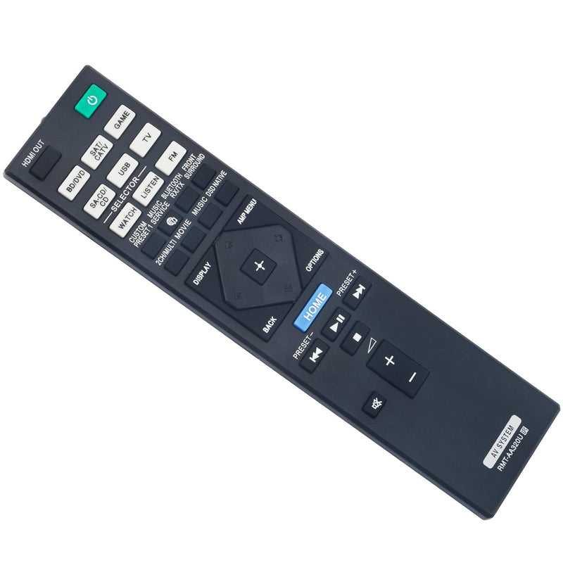 RMT-AA320U Replacement Remote Commander fit for Sony Audio Video AV Receiver STR-DN1080 STR-ZA810ES STRDN1080 STRZA810ES - LeoForward Australia