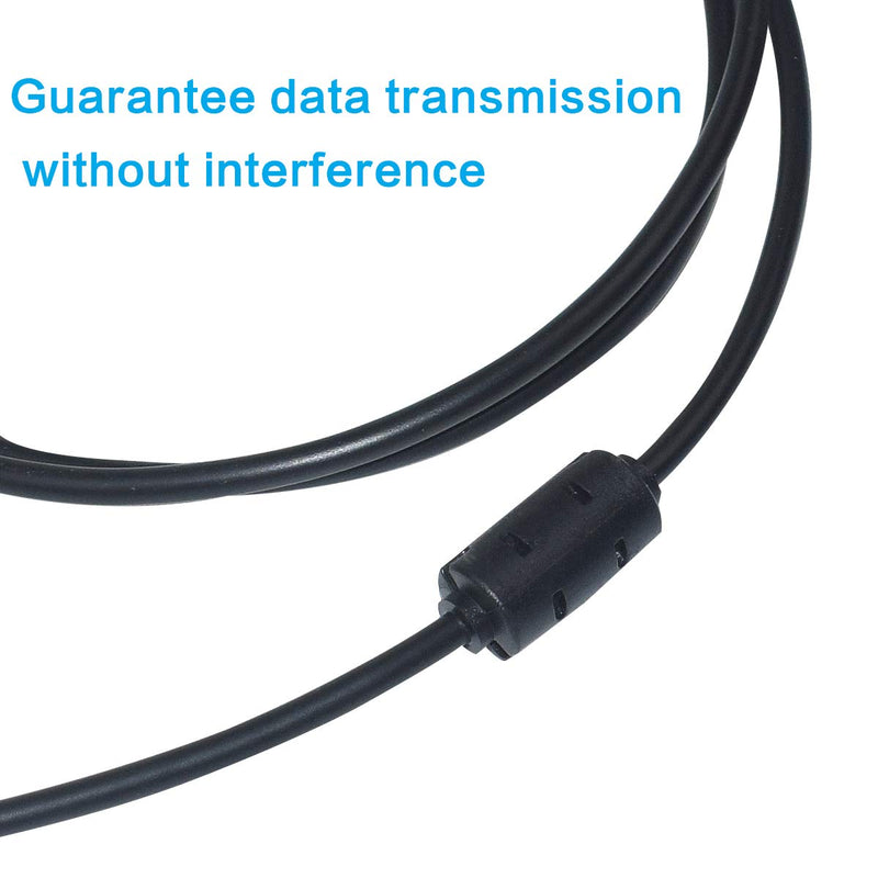  [AUSTRALIA] - Koffmon Replacement UC-E6 USB Cable Camera Transfer Cord Compatible with Nikon Digital Camera SLR DSLR D3200 D3300 D750 D5300 D7200 Coolpix L340 L32 A10 P520 P510 P500 S9200 S6300 (3.3ft)