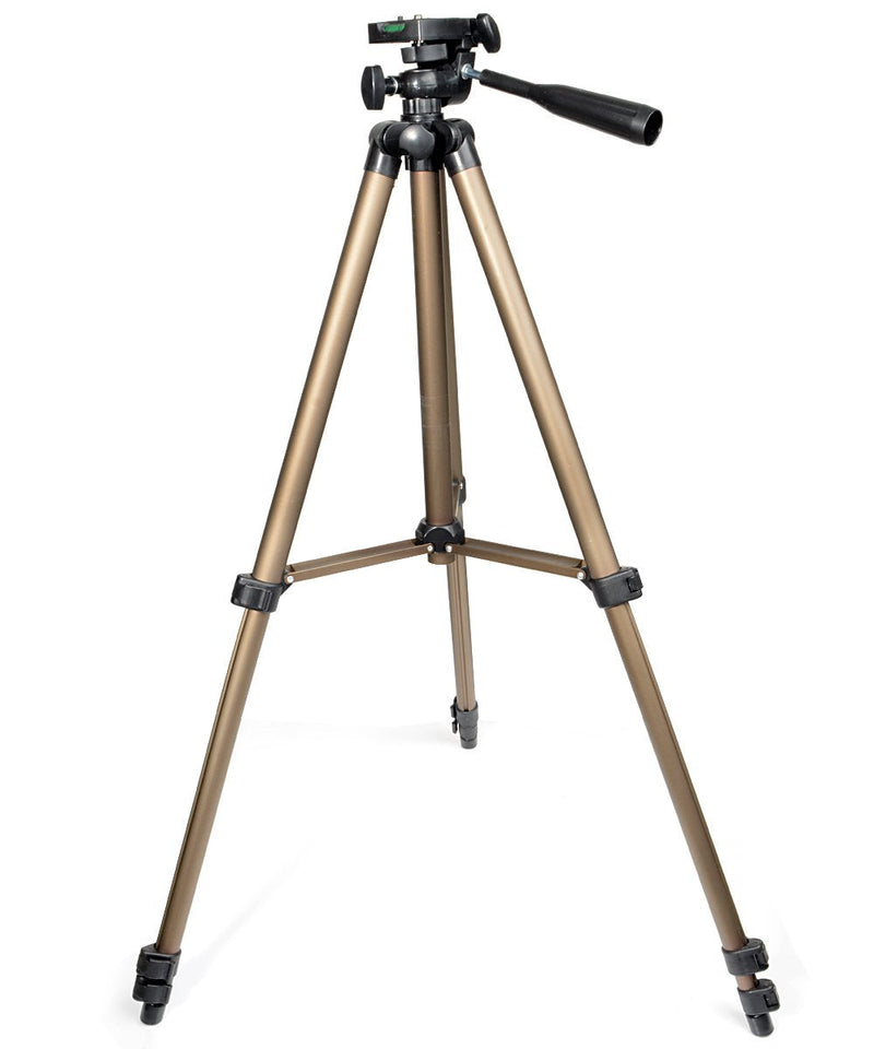  [AUSTRALIA] - 50 Inch Lightweight Aluminum Tripod with bag for Canon/ Nikon/Sony Camera and DLSR Camera, Mobile Projector, Action and Live Even Camera