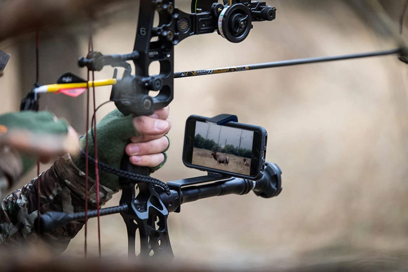  [AUSTRALIA] - Smartphone Camera Bow Phone Mount for Use with Iphone,samsung,gopro, and More, ⅡUpgrade