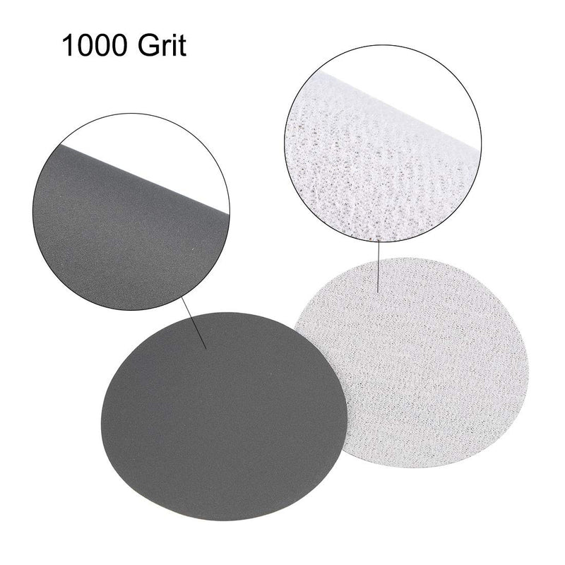  [AUSTRALIA] - uxcell 3 Inch Wet Dry Sanding Discs 1000 Grit Hook and Loop Sandpaper Electrostatic Sand Planting Silicon Carbide 30pcs