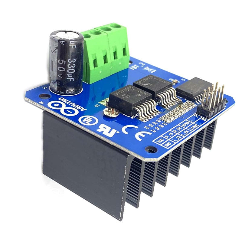  [AUSTRALIA] - Kiro&Seeu Double BTS7960B DC 43A Stepper Motor Driver Module H-Bridge PWM Driving Board Compatible with Arduino Smart Car Raspberry Pi