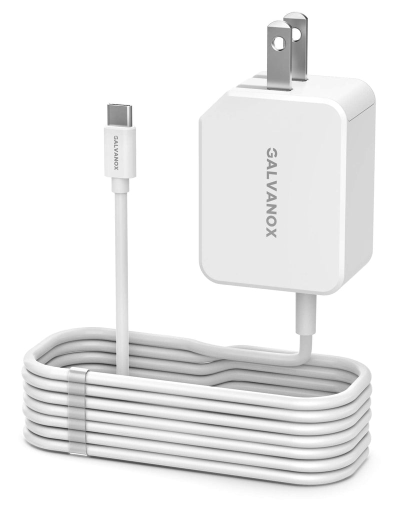  [AUSTRALIA] - Galvanox Rapid Charger for All Google Pixel Models | Wall Plug Travel Adapter with Folding Prongs | Built in USB-C Cable for Pixel 2,3,3a,4,4XL,4a, 5G,5/5a/6/6a/7a/7/7 Pro (PD 18W Output)