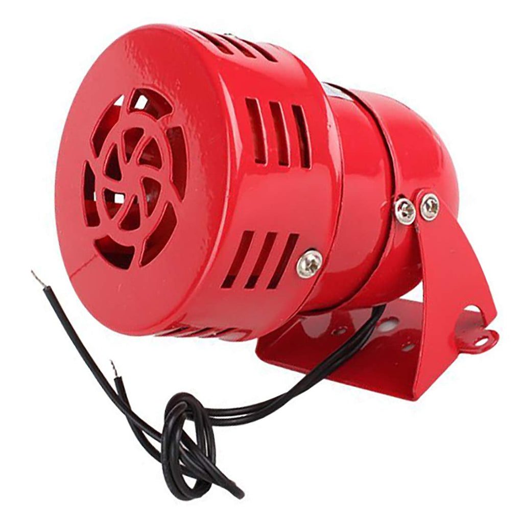  [AUSTRALIA] - Sydien 1Pc Red AC 110V 114dB Industrial Motor Alarm Bell Horn Sound Buzzer Siren