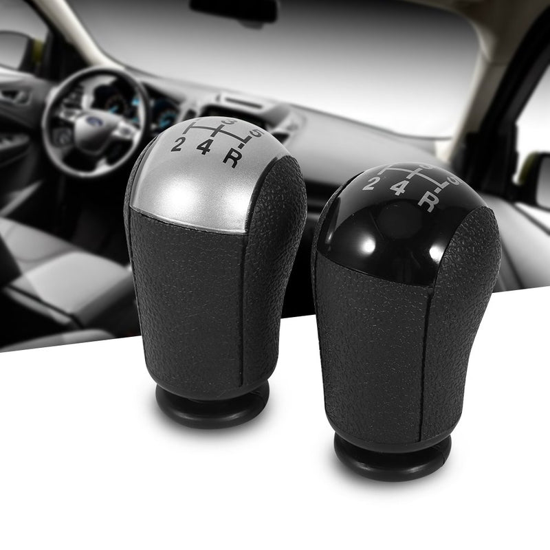  [AUSTRALIA] - Shift Knob, Car 5 Speed Shift Knob Compatible for Focus Mondeo MK3 Mustang S-MAX Galaxy (Color : Gray)