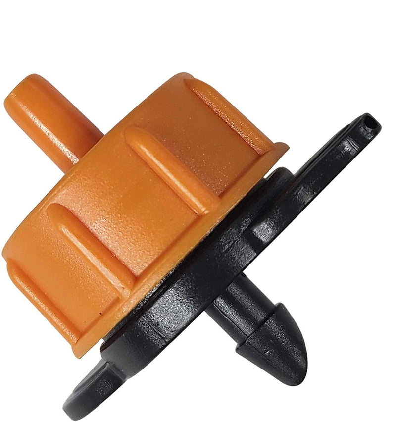  [AUSTRALIA] - One Stop Outdoor (50-Pack) - 4 Gallons Per Hour Pressure Compensating Orange Drip Emitters - Premium Drippers for Drip Irrigation (4 Gallons Per Hour)