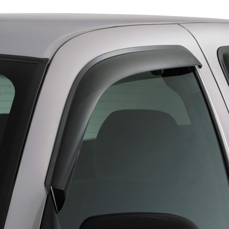  [AUSTRALIA] - Auto Ventshade 92002 Original Ventvisor Side Window Deflector Dark Smoke, 2-Piece Set for 2009-2018 Dodge Ram 1500, 2010-2018 Ram 2500 & 3500; 2019 Ram 1500 Classic | Fits Standard Cab Outside Mount 2pc