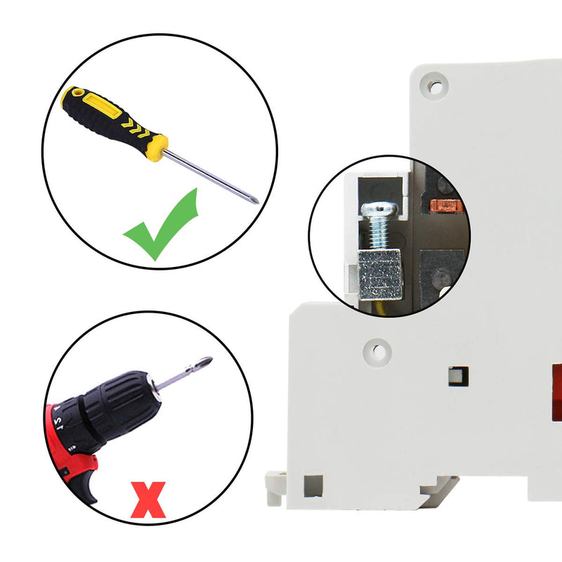  [AUSTRALIA] - Heschen household AC contactor, CT1-63, 2-pole two-pole open, AC 220V/230V coil voltage, 35mm DIN rail mounting