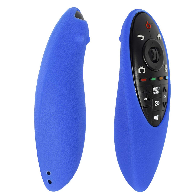 HUAYU Protective Silicone Remote Case for LG AN-MR500G Magic Remote Cover Flexible Shockproof Washable Remote Holder for LG 3D Smart TV Magic Remote Case (Blue) BLUE - LeoForward Australia