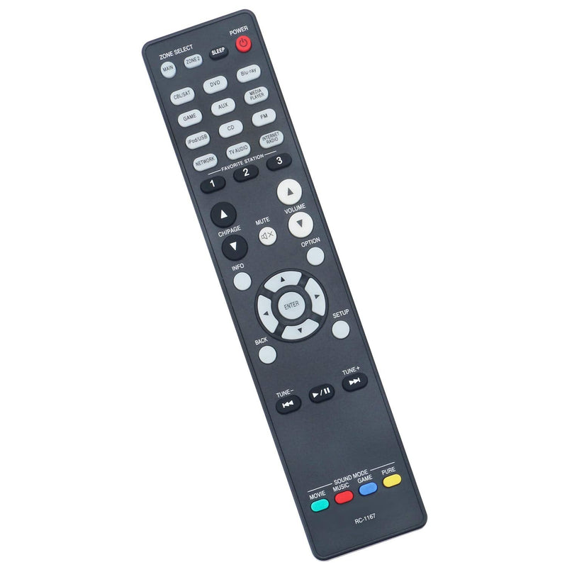  [AUSTRALIA] - RC-1167 Replace Remote Control Applicable for Denon AV Receiver AVR-2113 AVR-2113CI AVR-1913 AVR-2313CI AVR-2313 AVR2113 AVR2113CI AVR1913 AVR2313CI AVR2313