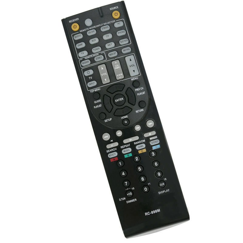  [AUSTRALIA] - New RC-898M RC898M Replace Remote Control Fit for Onkyo AV Receiver TX-NR747 TX-NR545 TXNR646 TX-NR646 TXNR545 TXNR747