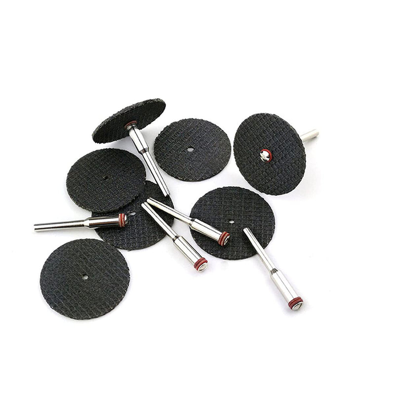  [AUSTRALIA] - 70 Pack Cutting Wheels Tool Kit, 32mm Fiberglass Reinforced Cutting Wheel Resin Cut-Off Wheels, 25mm/30mm Diamond Cutting Wheel with 1/8" Mandrels for Metal Glass Stone DIY Craft