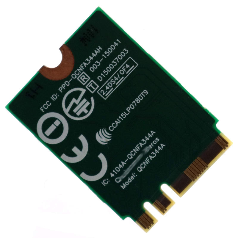  [AUSTRALIA] - Deal4GO QCNFA344A Dual-Band 802.11ac 867Mbps NGFF M.2 Wireless WLAN WiFi Adapter Card w/Bluetooth 4.1 for Laptops Qualcomm Atheros NFA344A Windows 7/8/10