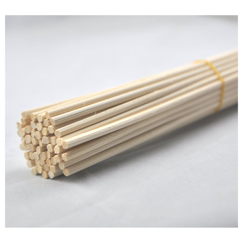  [AUSTRALIA] - Ougual 50 Pieces Rattan Reed Diffuser Replacement Refill Sticks (12" x4mm, Natural Color) 12"x4mm