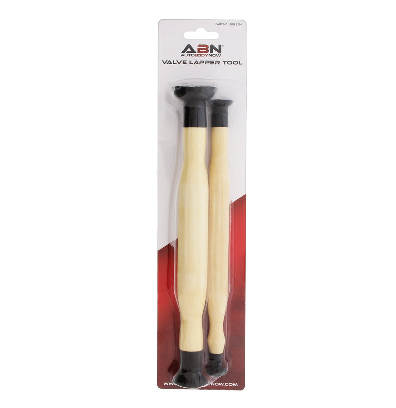  [AUSTRALIA] - ABN Valve Hand Lapping Grinding Tool Kit 2-Piece Set – Dual-End Suction Cup Lap Stick, 1-1/8, 1-3/8, 5/8, 3/16 Inch