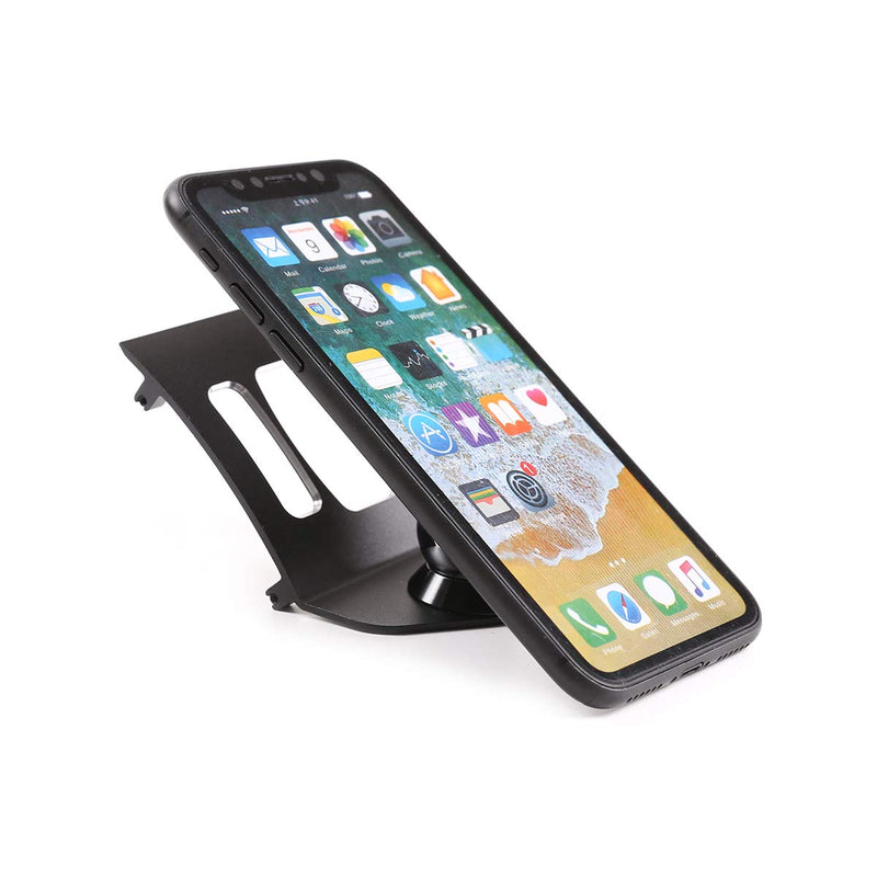  [AUSTRALIA] - LLKUANG 360-Degree Rotary Cell Phone Holder Mobile Phone Mount Black(Magnet) for BMW X3 X4 F25 F26 2010-2016 (Black)