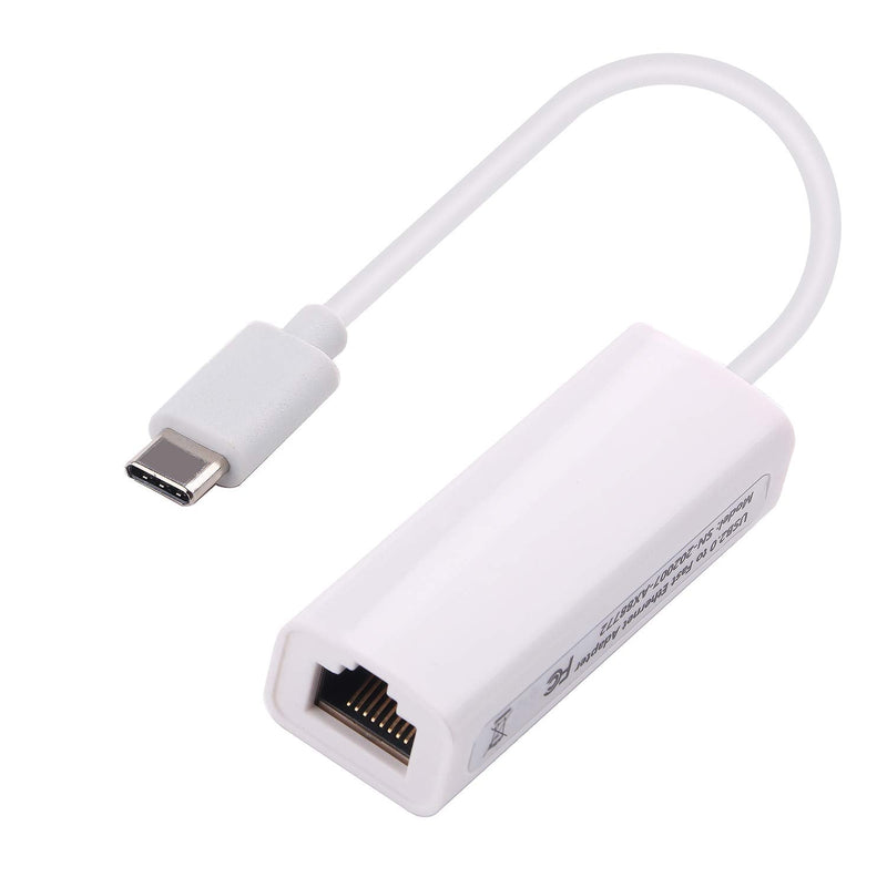  [AUSTRALIA] - USB Type-C to RJ45 Female OTG 100Mbps Fast Ethernet Network Adapter Compalite with Tablet PC/Laptop (Windows,Mac OS X ,Linux) Raspberry Pi and Some Android Devices(TV Box .ect) (Type-C)