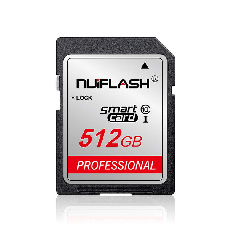  [AUSTRALIA] - 512GB SD Card Memory Card Class 10 High Speed Security Digital Memory Cards for Filmmakers,Videographers,Vloggers and Other SD Devices(512GB) 512GB-X