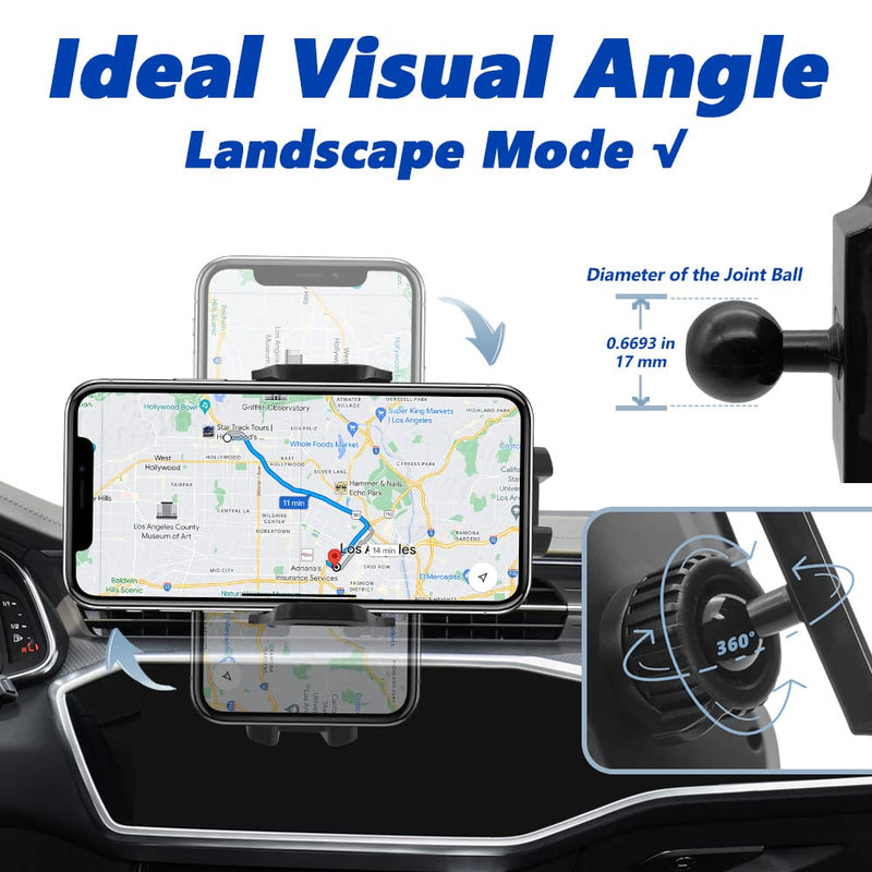  [AUSTRALIA] - JOCUNDLY Car Phone Mount for 2018-2023 Chevrolet Equinox Chevy [Thick Case Friendly] Mobile Phone Holder Cell Navigation Bracket Air Vent Auto Accessories Cradles, All Phones