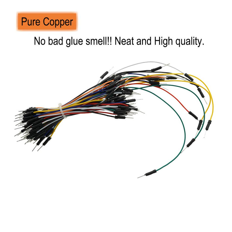  [AUSTRALIA] - Makeronics Solderless 1660 Breadboard Super Kit - 1660 Tie-Points Experiment Plug-in Breadboard with Aluminum Back Plate + 350 Jumper Wires + 65 Jumper Wires for Prototyping Circuit/Arduino