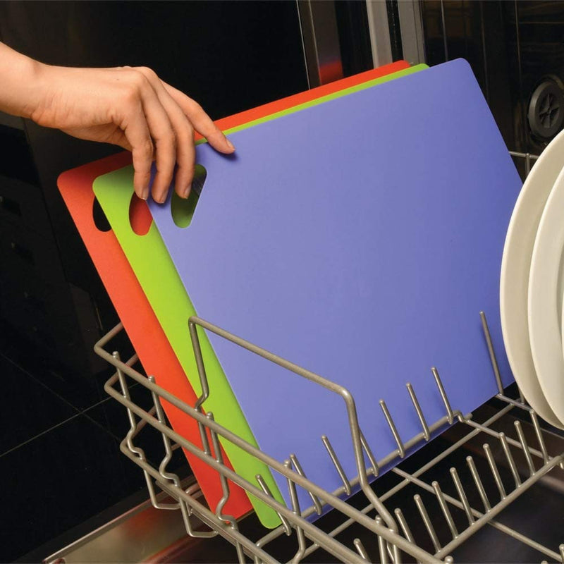  [AUSTRALIA] - Slice Bright Flexible Cutting Mats are the Smarter, Faster and Easier Way to Prepare Your Food. Set of six Colorful Mats. From The Chef’s Vision Kitchen to Yours.