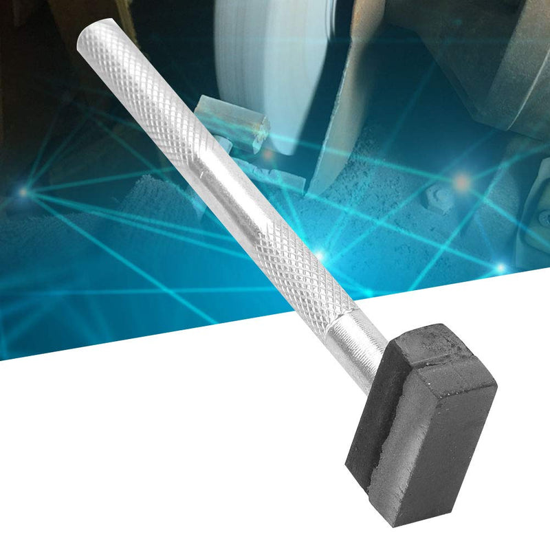  [AUSTRALIA] - Grinding wheel dresser, diamond grinding wheel stone dresser tool knurled design with flat diamond coated surface for dressing grinding deburring wheels grinding wheel