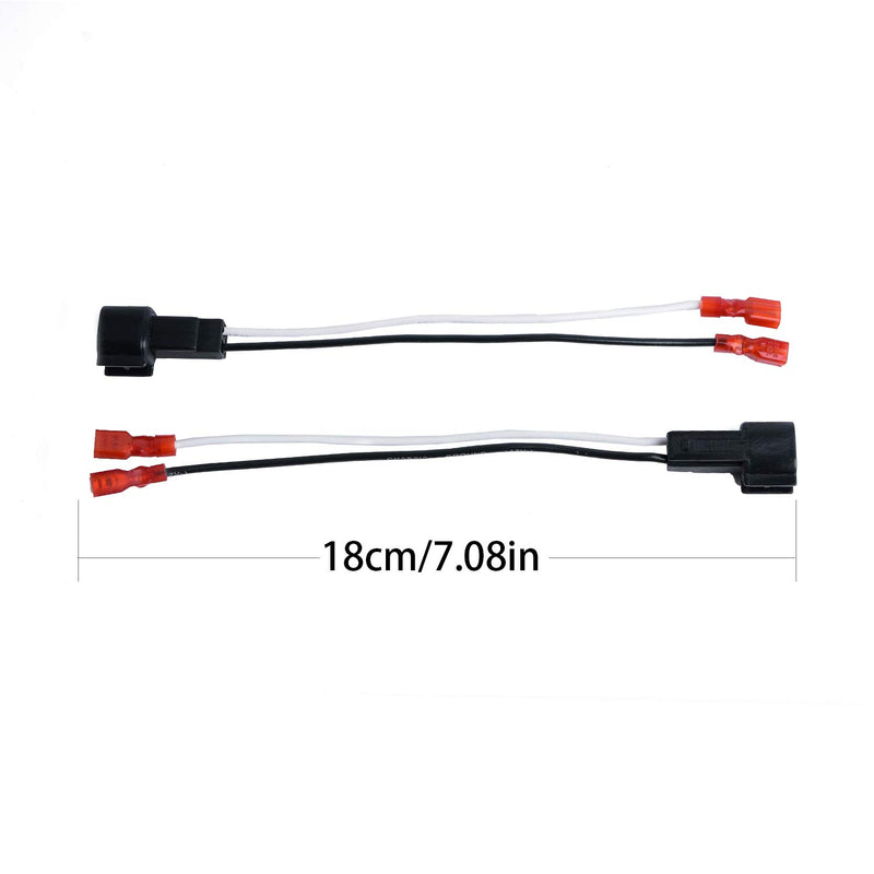 HSTECH 72-5600 2 Pairs (4 Pack) Wire Cable Wiring Harness for Ford Lincoln Mercury Mazda Speakers Adapter Connector Adaptor Plug - LeoForward Australia