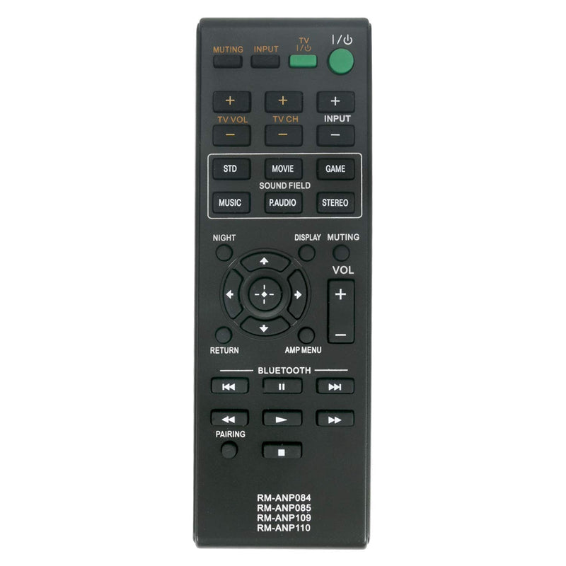 New RM-ANP084 RM-ANP085 RM-ANP109 RM-ANP110 Replace Remote Control fit for Sony Home Theater AV Audio Video System HT-CT260 HT-CT260HP PN1H HT-CT260C HT-CT260H HT-CT260W SA-CT260 SA-CT260H SA-WCT260 - LeoForward Australia