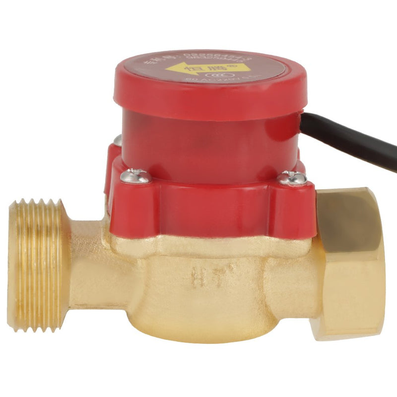  [AUSTRALIA] - Water flow switch, flow switch flow switch 220V 0.5A G3/4"-3/4" thread water pump switch flow switch signal switch