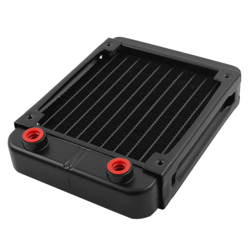  [AUSTRALIA] - uxcell Aluminum Computer CPU 10 Pipes Water Cooling Heat Exchanger Radiator 120mm Black